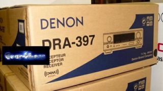 Denon DRA 397 Home Audio Stereo Receiver Amplifier Amp DRA397 80x2