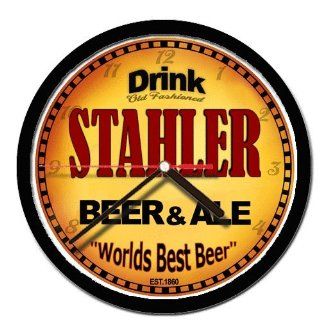 STAHLER beer and ale cerveza wall clock 
