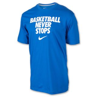 Mens Nike Basketball Never Stops Tee Shirt Game