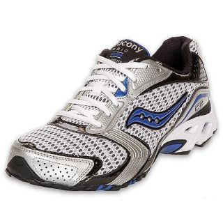 Saucony Mens C2 Running Shoe Silver/Royal/White