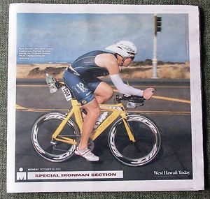 2011 West Hawaii Today Newspaper Ironman Triathlon World Championship