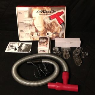 Robocut Home Vacuum Hair Cutting Kit *Like A Flowbee* Attatchments For