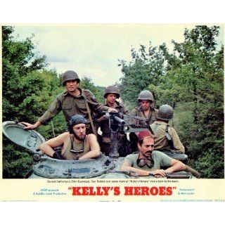 Kellys Heroes Movie Poster (11 x 14 Inches   28cm x 36cm
