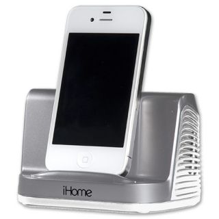 iHome Colortunes Portable Speaker Silver/White