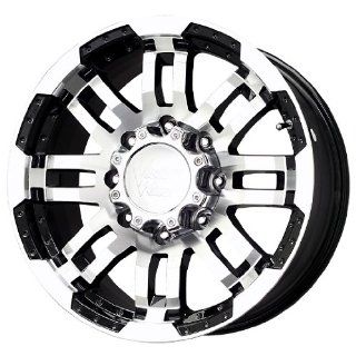 Vision Warrior 375 Gloss Black Wheel with Machined Face (18x8/5x150mm