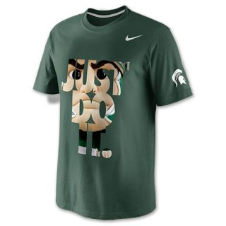 Mens Nike Michigan State Spartans NCAA College DNA T Shirt