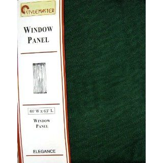  Sheer Voile Curtains   60 wide x 63 long   Hunter: Home & Kitchen