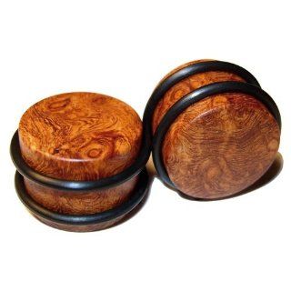 Inch 66.68mm Custom Amboyna Burl O Ring Straight Organic Wood