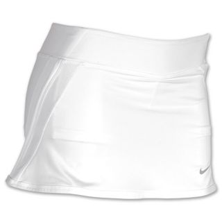 Girls Nike New Border Tennis Skirt White/Matte