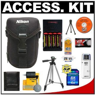 Nikon Coolpix 4800 Neoprene Case + 4GB Memory Card + (4