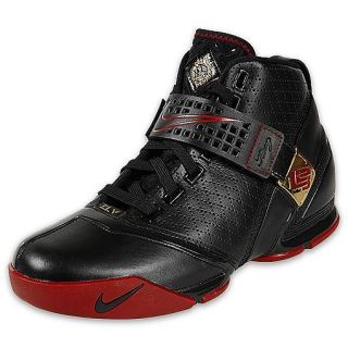 Nike Mens Zoom LeBron V Basketball Shoe Black/Red