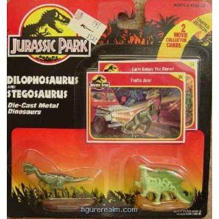 Dilophosaurus & Stegosaurus from Jurassic Park   Diecast