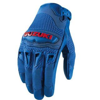 Icon Twenty Niner Suzuki Gloves   Large/Blue    Automotive