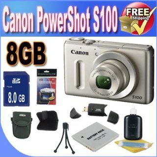 Canon PowerShot S100 12.1 MP Digital Camera with 5x Wide