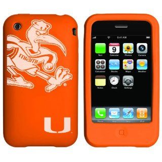 Miami Hurricanes Orange Silicone iPhone 3G/3GS Cover