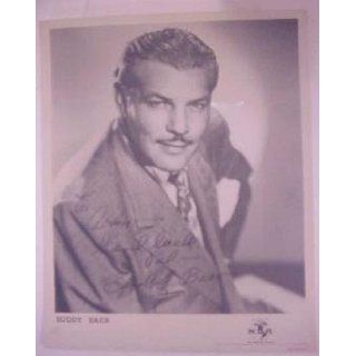 Buddy Baer Autographed 8 x 10 Picture actor and