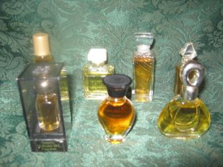 Vintage Perfume Lot of 7 Hard to Find Perfume Miniatures All Full