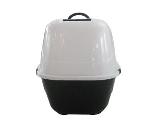 Favorite Cat Litter Box/Litter Pan with Hood Top Active Carbon Filter