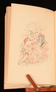 1932 Lovely Daughter Love Poems E Fish Colour Plates Scarce Limited