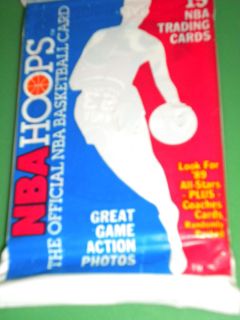 1989 90 1989 Hoops NBA Pack Michael Jordan AS Card Top Front Sealed