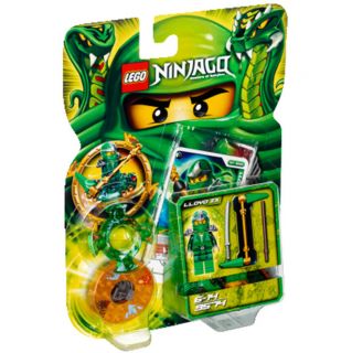 LEGO 9574 Ninjago   LLOYD ZX Spinner Pack (Green Ninja)   HTF, SEALED