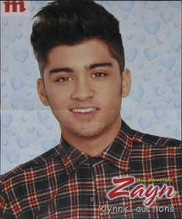  Malik One Direction Poster Centerfold 2405A Niall Horan on Back