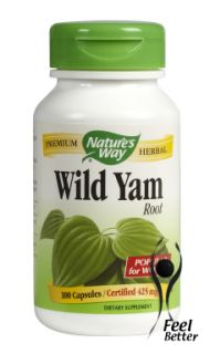 Wild Yam Balance Stress Hormones Adrenal Fatigue X100