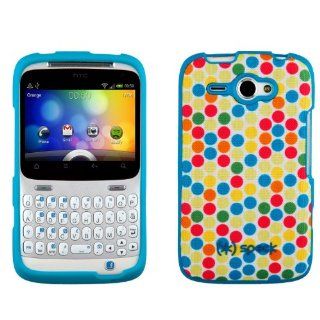 HTC Status ChaCha Speck Fitted Polka Dots Pattern Shell