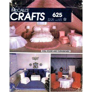 McCalls 625 Vintage Crafts Sewing Pattern Doll House