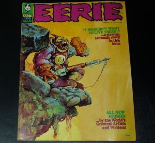  Eerie Vol 26 Silver Age Horror Comic Book Magazine Mar 1970