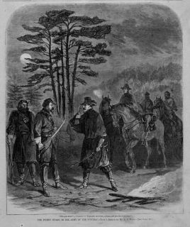 Civil War Picket Guard Army of The Potomac Horse Sword