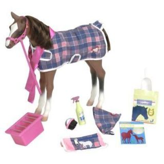 New Quarter Horse Foal with Accessories for Doll 18 Our Generation