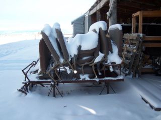 Remodeled Horse Drawn Sleigh Vintage New Parts