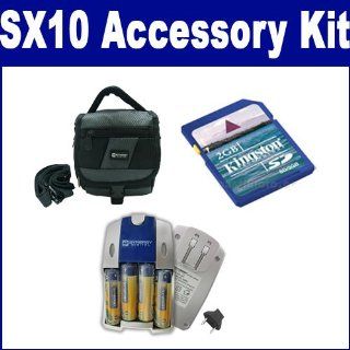 Canon Powershot SX10 IS Digital Camera Accessory Kit