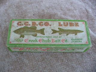 Creek Chub Bait Co Lure Box CCB Co