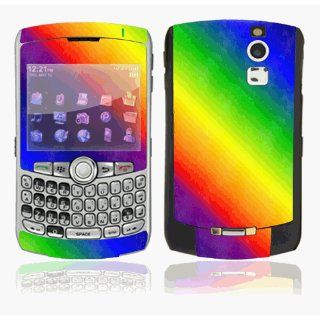 ~BlackBerry Curve 8330 Decal Sticker Skin   Rainbow