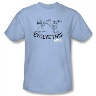 T Shirt   Paul   Evolve This Mens Light Blue Size XXL