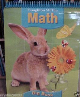 Houghton Mifflin Math Kindergarten Big Book 24 x 17