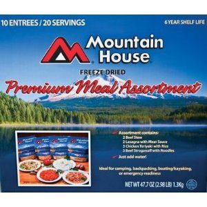 Mountain House Freeze Dried Meals 47 7 Ounce
