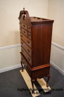 Link Taylor Solid Cherry Treasure House Highboy