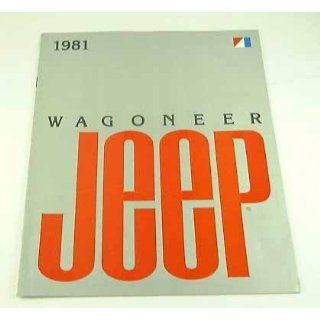 1981 81 Jeep WAGONEER Truck BROCHURE Custom Limited