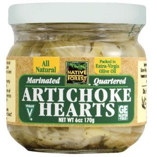 Native Forest Artichoke Hearts, Marinated, 6 ounce jars (pack of 6