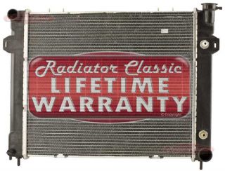  New 1 Row w O EOC w TOC Replacement Radiator for 5 2 V8 Gas