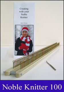 Scarf Collection Pattern for Knitting Board Loom Frame