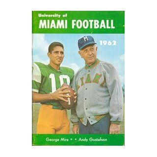 1962 Miami Hurricanes Football Media Guide Sports