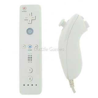 Remote Controller Wiimote Nunchuck Nunchuk Combo Set for Nintendo Wii