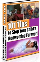   CHILDS BEDWETTING FOREVER 101 TIPS REPORT HOW TO WET BED NEW ON CD