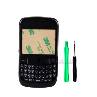 New Replacement Full Housing Cover for Blackberry 8520 Tools Black