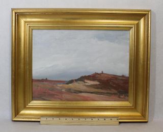 Original Vintage Howard A Curtis Impressionist Landscape Oil Painting