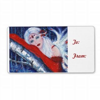 Fairy holiday christmas gift labels By Renee 